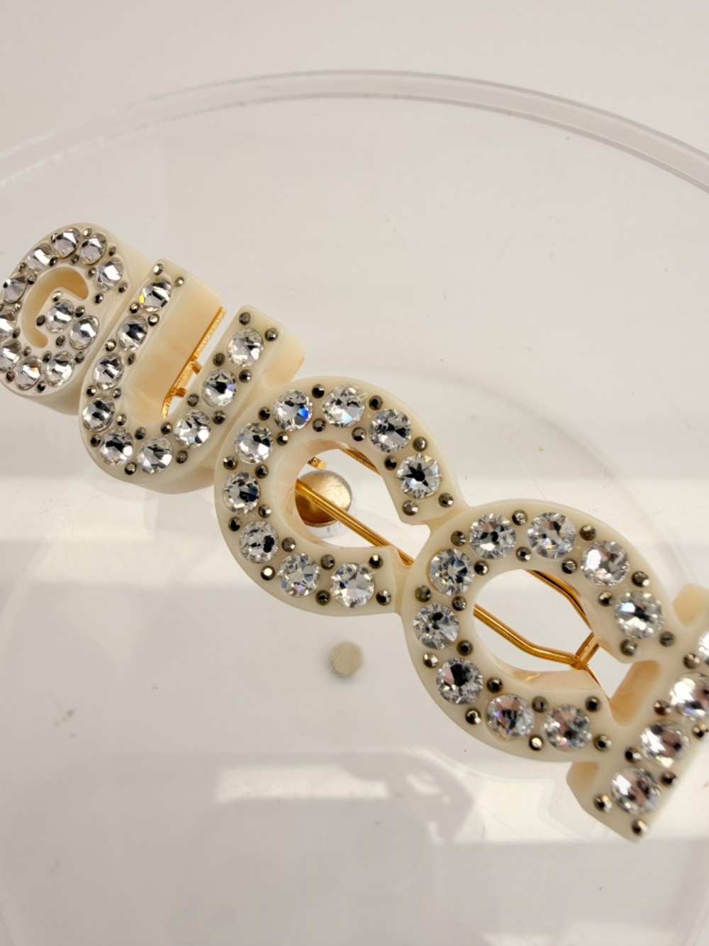 Gucci Crystal Embellished Hair Clip - Picture 4 of 8